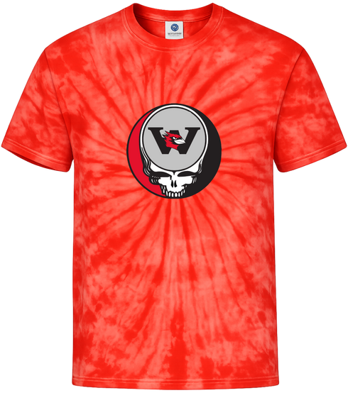 Wesleyan University Stealie Tie-Dye T-Shirt
