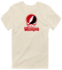 Wesleyan Stealie Premium Unisex T-Shirt — Design: Wesleyan University — Sand