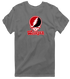 Wesleyan Stealie Premium Unisex T-Shirt — Design: Wesleyan University — Charcoal