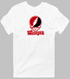 Wesleyan Stealie Premium Unisex T-Shirt — Design: Wesleyan University — White