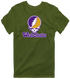 West Chester Stealie Premium Unisex T-Shirt — Design: West Chester University — Military Green
