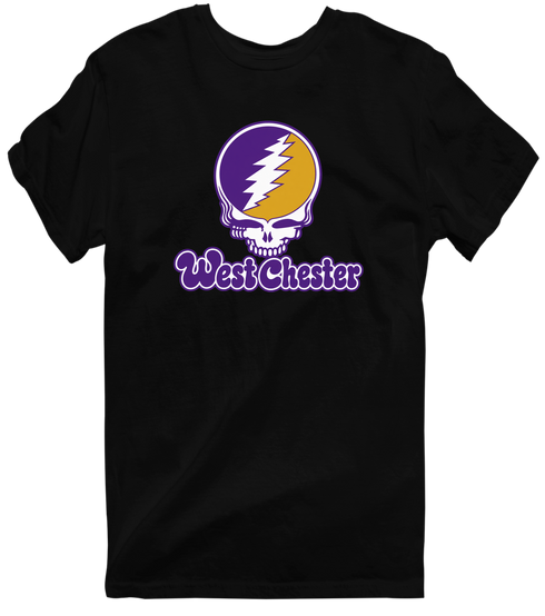 West Chester Stealie Premium Unisex T-Shirt — Design: West Chester University — Black