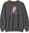 West Chester Stealie Premium Unisex Crewneck — Design: West Chester University — Dark Heather