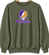 West Chester Stealie Premium Unisex Crewneck — Design: West Chester University — Military Green