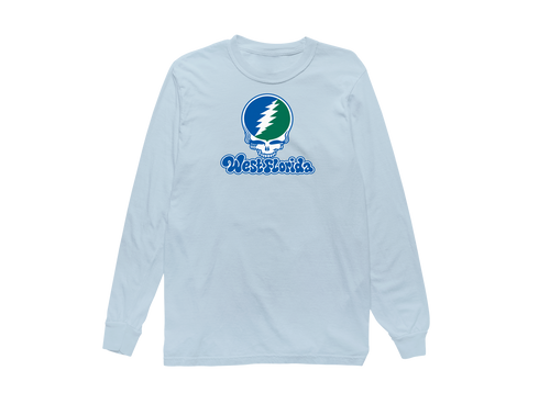 West Florida Stealie Premium Unisex Long-Sleeve — Design: West Florida University of — Chambray