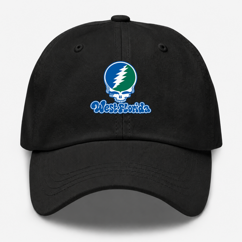 West Florida Stealie Premium Unisex Dad Hat — Design: West Florida University of — Black