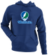 West Florida Stealie Premium Unisex Hoodie — Design: West Florida University of — Navy