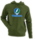 West Florida Stealie Premium Unisex Hoodie — Design: West Florida University of — Military Green