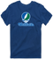 West Florida Stealie Premium Unisex T-Shirt — Design: West Florida University of — Navy