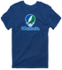 West Florida Stealie Premium Unisex T-Shirt — Design: West Florida University of — Navy