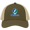 West Florida Stealie Premium Unisex Trucker Cap — Design: West Florida University of — Moss/Khaki