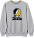 West Virgina Stealie Premium Unisex Crewneck — Design: West Virginia State University — Sport Grey