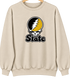 West Virgina Stealie Premium Unisex Crewneck — Design: West Virginia State University — Sand
