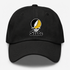 West Virgina Stealie Premium Unisex Dad Hat — Design: West Virginia State University — Black
