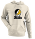West Virgina Stealie Premium Unisex Hoodie — Design: West Virginia State University — Sand