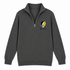 West Virgina Stealie Premium Unisex Quarter-Zip — Design: West Virginia State University — Charcoal