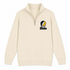 West Virgina Stealie Premium Unisex Quarter-Zip — Design: West Virginia State University — Sand