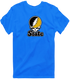 West Virgina Stealie Premium Unisex T-Shirt — Design: West Virginia State University — Royal