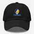 West Virginia Stealie Premium Unisex Dad Hat — Design: West Virginia University — Black