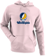 West Virginia Stealie Premium Unisex Hoodie — Design: West Virginia University — Light Pink