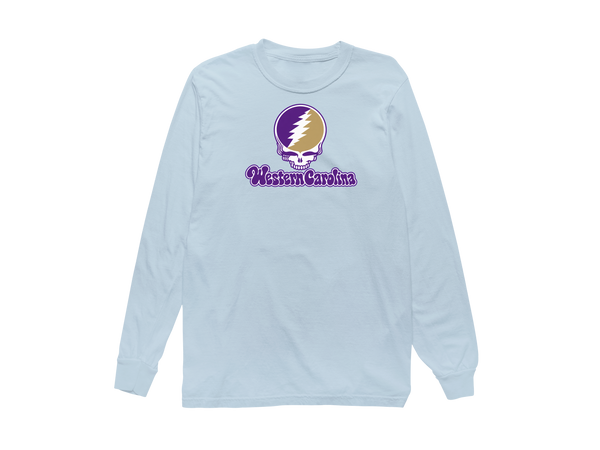 Western Carolina Stealie Premium Unisex Long-Sleeve — Design: Western Carolina University — Chambray