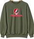 Western Colorado Stealie Premium Unisex Crewneck — Design: Western State Colorado University — Military Green