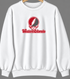 Western Colorado Stealie Premium Unisex Crewneck — Design: Western State Colorado University — White