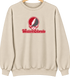 Western Colorado Stealie Premium Unisex Crewneck — Design: Western State Colorado University — Sand