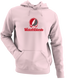 Western Colorado Stealie Premium Unisex Hoodie — Design: Western State Colorado University — Light Pink