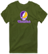 Western Illinois Stealie Premium Unisex T-Shirt — Design: Western Illinois University — Military Green
