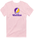 Western Illinois Stealie Premium Unisex T-Shirt — Design: Western Illinois University — Light Pink