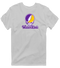 Western Illinois Stealie Premium Unisex T-Shirt — Design: Western Illinois University — Sport Grey