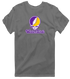 Western Illinois Stealie Premium Unisex T-Shirt — Design: Western Illinois University — Charcoal