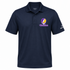 Western Illinois Stealie Premium Unisex Polo — Design: Western Illinois University — Navy