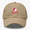 Western Kentucky Stealie Premium Unisex Dad Hat — Design: Western Kentucky University — Khaki