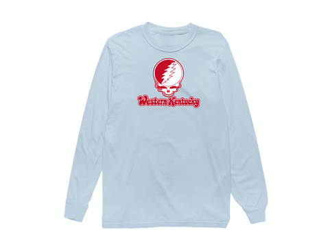 Western Kentucky Stealie Premium Unisex Long-Sleeve — Design: Western Kentucky University — Chambray