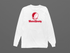 Western Kentucky Stealie Premium Unisex Long-Sleeve — Design: Western Kentucky University — White