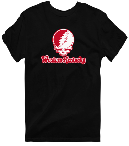 Western Kentucky Stealie Premium Unisex T-Shirt — Design: Western Kentucky University — Black