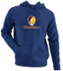 Western Michigan Stealie Premium Unisex Hoodie — Design: Western Michigan University — Navy