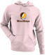 Western Michigan Stealie Premium Unisex Hoodie — Design: Western Michigan University — Light Pink