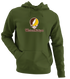 Western Michigan Stealie Premium Unisex Hoodie — Design: Western Michigan University — Military Green