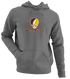 Western Michigan Stealie Premium Unisex Hoodie — Design: Western Michigan University — Charcoal