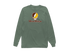 Western Michigan Stealie Premium Unisex Long-Sleeve — Design: Western Michigan University — Light Green