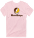 Western Michigan Stealie Premium Unisex T-Shirt — Design: Western Michigan University — Light Pink