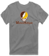 Western Michigan Stealie Premium Unisex T-Shirt — Design: Western Michigan University — Dark Heather