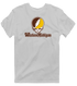 Western Michigan Stealie Premium Unisex T-Shirt — Design: Western Michigan University — Sport Grey