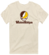 Western Michigan Stealie Premium Unisex T-Shirt — Design: Western Michigan University — Sand