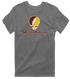 Western Michigan Stealie Premium Unisex T-Shirt — Design: Western Michigan University — Charcoal