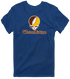 Western Michigan Stealie Premium Unisex T-Shirt — Design: Western Michigan University — Navy