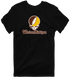 Western Michigan Stealie Premium Unisex T-Shirt — Design: Western Michigan University — Black